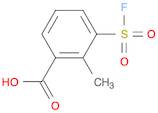 3-(Fluorosulfonyl)-2-methylbenzoic acid