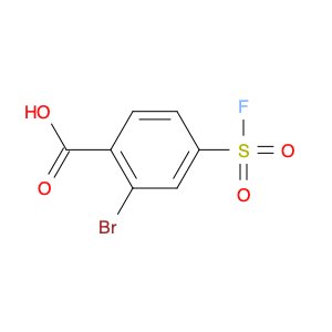 2-Bromo-4-(fluorosulfonyl)benzoic acid