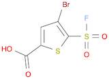 4-Bromo-5-(fluorosulfonyl)thiophene-2-carboxylic acid