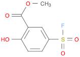 methyl 5-(fluorosulfonyl)-2-hydroxybenzoate