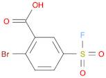 2-bromo-5-(fluorosulfonyl)benzoic acid