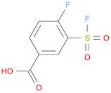 4-Fluoro-3-(fluorosulfonyl)benzoic acid