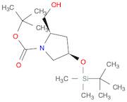 tert-Butyl (2R,4R)-4-[(tert-butyldimethylsilyl)oxy]-2-(hydroxymethyl)pyrrolidine-1-carboxylate