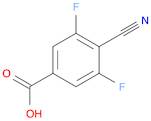 4-Cyano-3,5-difluorobenzoic acid