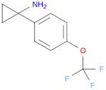 1-[4-(trifluoromethoxy)phenyl]cyclopropan-1-amine