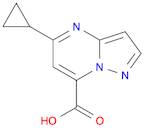 5-cyclopropylpyrazolo[1,5-a]pyrimidine-7-carboxylic acid