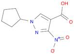 1-cyclopentyl-3-nitro-1H-pyrazole-4-carboxylic acid