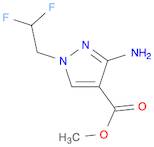 methyl 3-amino-1-(2,2-difluoroethyl)-1H-pyrazole-4-carboxylate