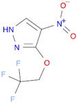 4-nitro-3-(2,2,2-trifluoroethoxy)-1H-pyrazole