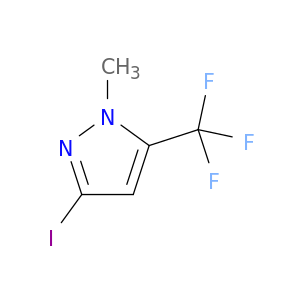 3-Iodo-1-methyl-5-(trifluoromethyl)-1H-pyrazole