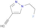 4-ethynyl-1-(2-fluoroethyl)-1H-pyrazole