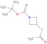 tert-butyl 3-(acetylsulfanyl)azetidine-1-carboxylate