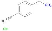 (4-ethynylphenyl)methanamine hydrochloride