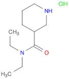 n,n-diethylpiperidine-3-carboxamide hydrochloride