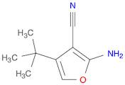 2-Amino-4-tert-butyl-3-furonitrile