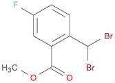 methyl 2-(dibromomethyl)-5-fluorobenzoate