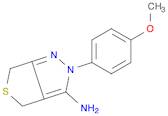 2-(4-Methoxy-phenyl)-2,6-dihydro-4H-thieno[3,4-c]pyrazol-3-ylamine