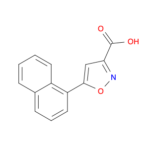 5-(1-Naphthyl)isoxazole-3-carboxylic acid