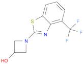 1-(4-(trifluoromethyl)benzo[d]thiazol-2-yl)azetidin-3-ol