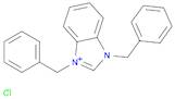 1H-Benzimidazolium, 1,3-bis(phenylmethyl)-, chloride