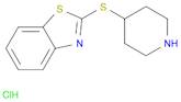 2-(Piperidin-4-ylthio)benzo[d]thiazole hydrochloride