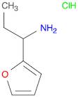 1-(furan-2-yl)propan-1-amine hydrochloride