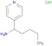 1-(pyridin-4-yl)pentan-1-amine hydrochloride