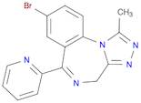 8-BROMO-1-METHYL-6-(PYRIDIN-2-YL)-4H-BENZO[F][1,2,4]TRIAZOLO[4,3-A][1,4]D+