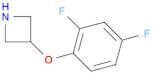 3-(2,4-Difluorophenoxy)azetidine