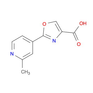 2-(2-methylpyridin-4-yl)-1,3-oxazole-4-carboxylic acid