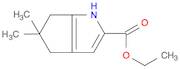 ethyl 5,5-dimethyl-1H,4H,5H,6H-cyclopenta[b]pyrrole-2-carboxylate