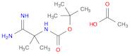 acetic acid, tert-butyl N-(1-carbamimidoyl-1-methylethyl)carbamate