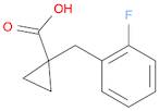 1-(2-Fluorobenzyl)cyclopropanecarboxylic acid