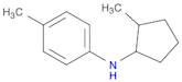 4-methyl-N-(2-methylcyclopentyl)aniline