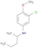 3-chloro-4-methoxy-N-(pentan-2-yl)aniline