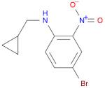 4-bromo-N-(cyclopropylmethyl)-2-nitroaniline