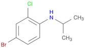 4-bromo-2-chloro-N-(propan-2-yl)aniline