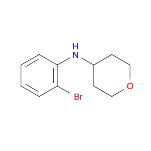 N-(2-bromophenyl)oxan-4-amine