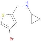 N-[(4-Bromothiophen-2-yl)methyl]cyclopropanamine