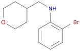 2-bromo-N-(oxan-4-ylmethyl)aniline