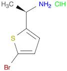 (1R)-1-(5-Bromothiophen-2-yl)ethan-1-amine Hydrochloride