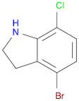 4-bromo-7-chloro-2,3-dihydro-1H-indole