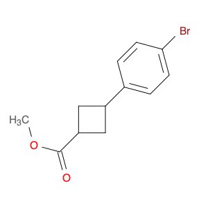 METHYL 3-(4-BROMOPHENYL)CYCLOBUTANECARBOXYLATE