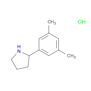 2-(3,5-dimethylphenyl)pyrrolidine hydrochloride