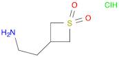 3-(2-Aminoethyl)thietane 1,1-dioxide hydrochloride