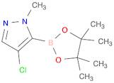 4-Chloro-1-methyl-5-(4,4,5,5-tetramethyl-1,3,2-dioxaborolan-2-yl)-1H-pyrazole