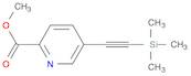 methyl 5-[2-(trimethylsilyl)ethynyl]pyridine-2-carboxylate