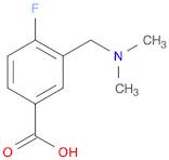 3-[(dimethylamino)methyl]-4-fluorobenzoic acid