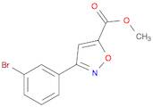 Methyl 3-(3-Bromophenyl)-1,2-oxazole-5-carboxylate