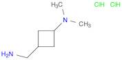 3-(aminomethyl)-N,N-dimethylcyclobutan-1-amine dihydrochloride